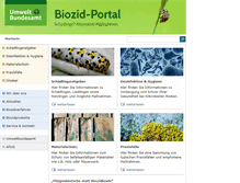 Tablet Screenshot of biozid.info